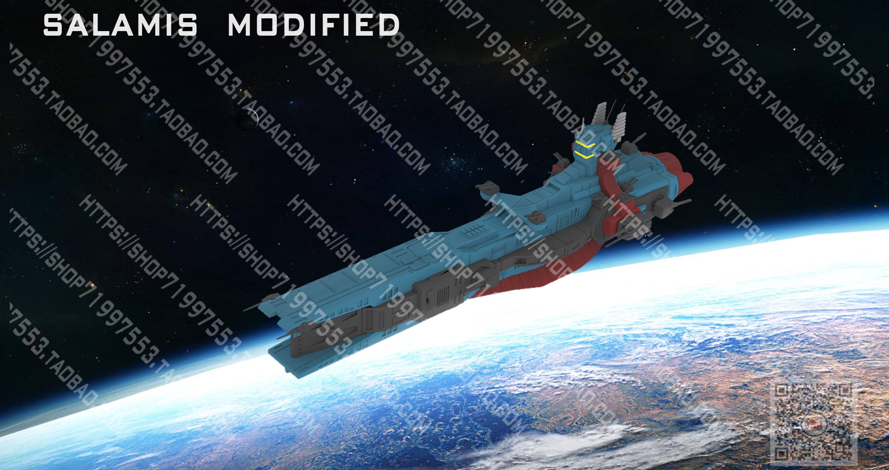 White mold 1 1700 up to UC Salamis converted-class Universe cruiser