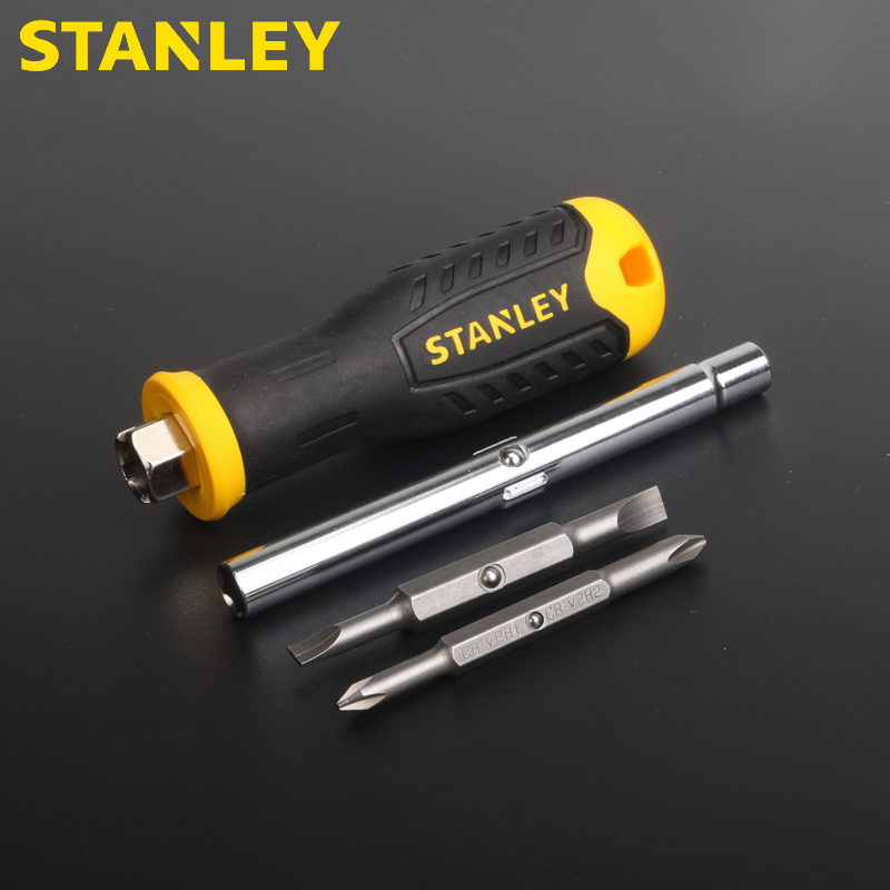 Stanley Stanley 6 with versatile screw driver STHT68012-8-23 chrome vanadium steel screwdriver