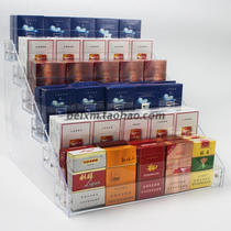 Cigarette display rack cigarette rack convenience store cigarette vending counter desktop acrylic commodity display rack small shelf