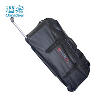 SharkSkin diving gear case roller pull lever case travel multifunction waterproof large capacity suitcase 90 liters