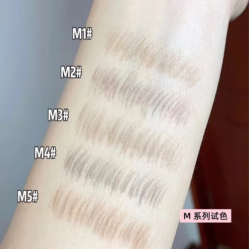 Flortte, двусторонний водостойкий карандаш для бровей, (в наличии на складе), долговременный эффект, натуральный стиль