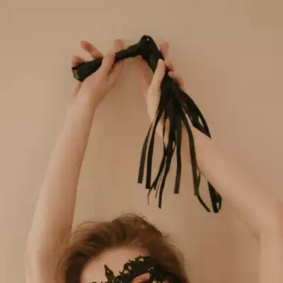 Small whip waiting pipe aunt ten thirty H-003 underwear sexy flirting props PU leather goods