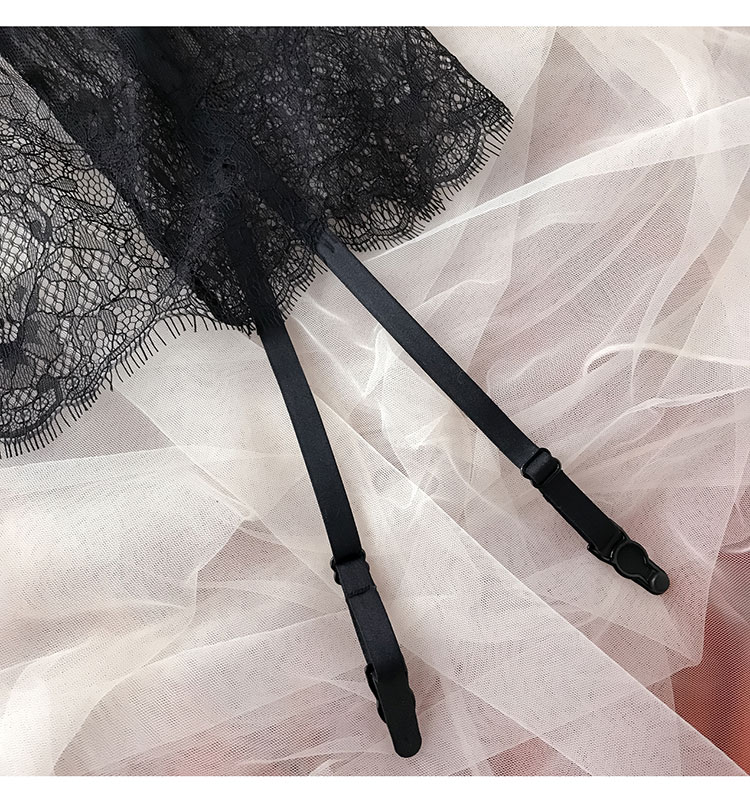 Ống dì 10:30 H-030 ren đồ lót phụ kiện đen cám dỗ garter sexy garter phù hợp với