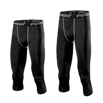  Basketball leggings leggings three-point pants nine-point pants sports fitness running elastic quick-drying mens summer