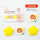 Запасная крышка джойстика Ajitomo Switch Yellow Star Lollipop