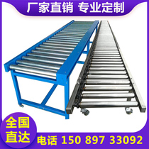 Power roller line conveyor assembly line roller conveyor roller conveyor roller frame roller conveyor line unpowered conveyor belt