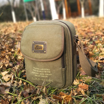 Ginnifer simple vertical version shoulder photography bag 5d4 Canon 6d2 professional canvas SLR shoulder camera bag pe11