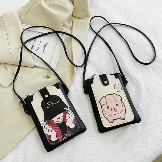 Mobile phone bag women's crossbody 2025 crossbody Korean style shoulder bag
