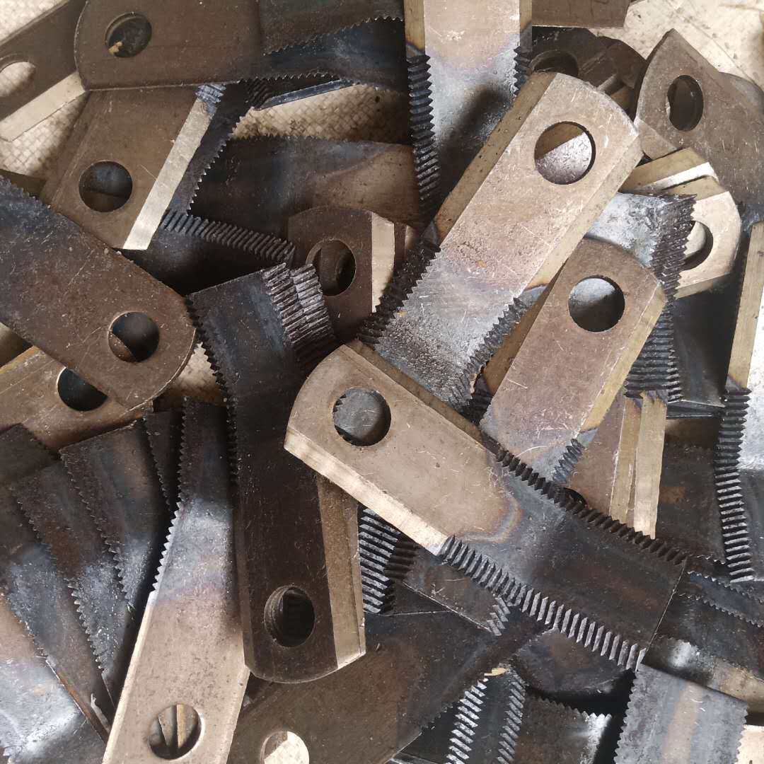 Corn Harvesters Straw Fields Machine Serrated Blades Agricultural Machinery Accessories Shredder Blades Stubble Stubble Machine Thrower Set to do