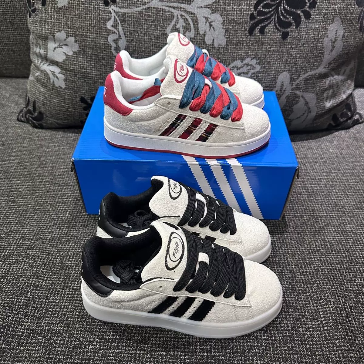 2024 новый простой кристаллов Bread Girl Shoes INS Student Men and Female Various Couple Couples Casual Sports Shoes