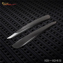 Volkswagen Golf 6 GTI modified carbon fiber eyebrows a pair of high-six eyebrows 3M glue on the back