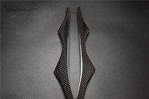 Suitable for BMW 3 Series E92 M3 carbon fiber modified headlight eyebrows a pair of headlight decorative eyebrows