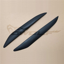 Suitable for Mazda Xingcheng modified resin lamp eyebrows FRP lamp eyebrows one pair of Xingcheng lamp eyebrows