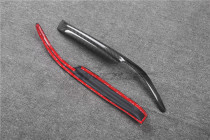 Mitsubishi EVO 7-9 generation carbon fiber eyebrows special for modification one pair of headlight decorative stickers