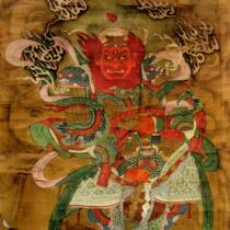 Buddha and Bodhisattva statues water and land paintings Taoist statues Qing Dynasty Wang Lingguan Dutian Patrol Officer electronic version