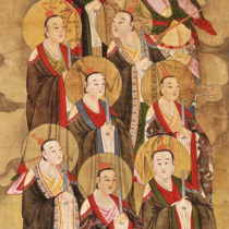 Buddha and Bodhisattva statues filigree thangka water and land paintings Taoist statues Ming Dynasty Big Dipper statue electronic version