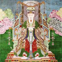 Portraits of Buddhas and Bodhisattvas filigree thangkas Taoist statues water and land paintings four emperors Jade Emperor electronic version