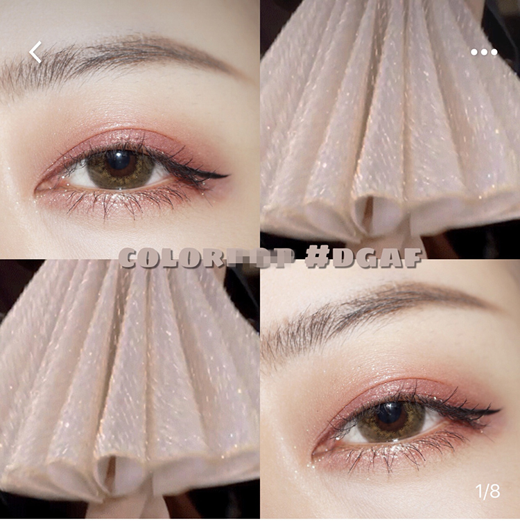 Spot Colourpop thẻ bong bóng cp nghiền phấn mắt nổi bật Dgaf moonwalk wattles - Bóng mắt bảng mắt 3ce