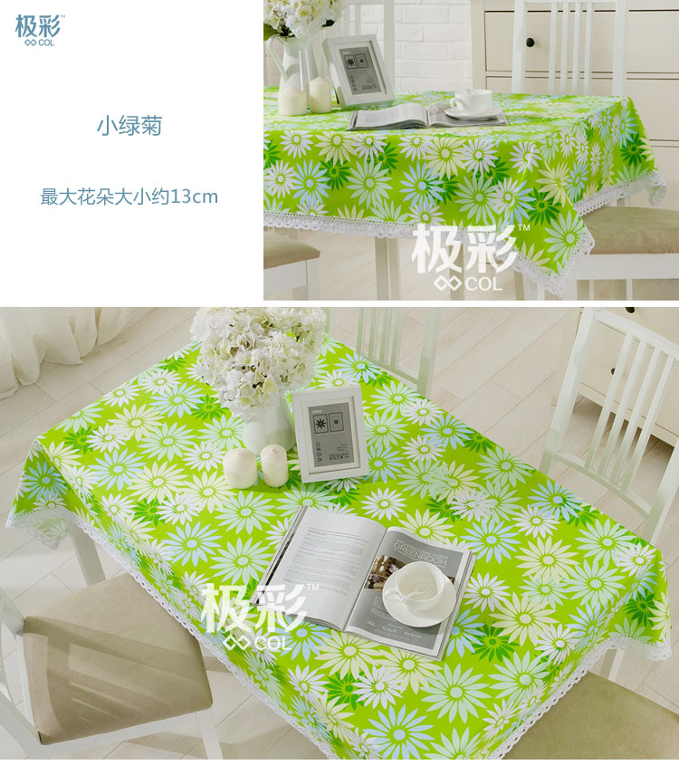 Mục vụ châu Âu hoa khăn trải bàn dày bông vải lanh sofa vải ren bàn cà phê bàn ​​dày khăn trải bàn vải - Khăn trải bàn trải bàn nhựa