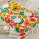 Mục vụ châu Âu hoa khăn trải bàn dày bông vải lanh sofa vải ren bàn cà phê bàn ​​dày khăn trải bàn vải - Khăn trải bàn khăn trải bàn vải canvas