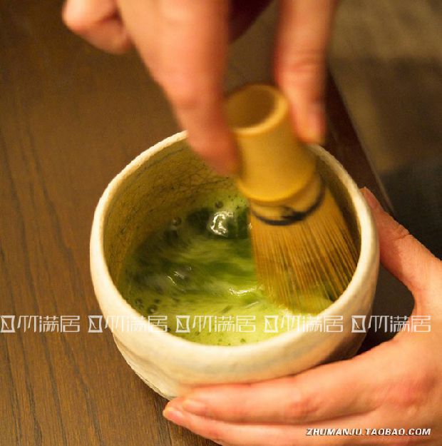 Bộ ấm trà kiểu Nhật bằng tre công cụ cọ matcha Hàng trăm bộ trà hai mảnh phù hợp với bát matcha - Trà sứ bộ ấm chén pha trà đẹp