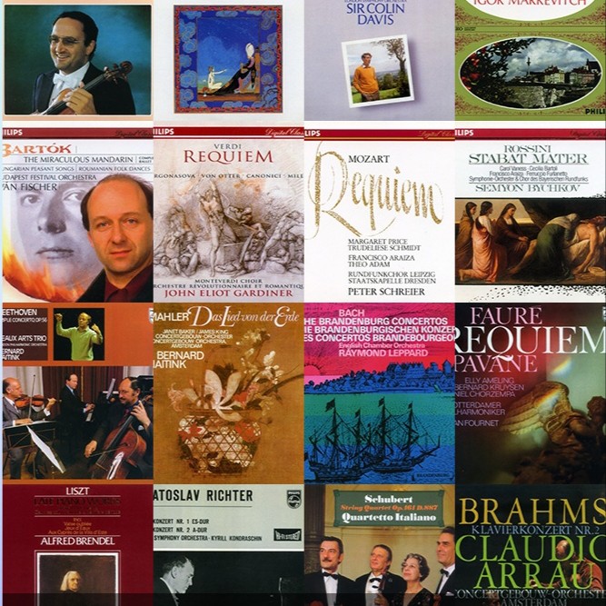 Classical Music Philips Original Envelope Series 55CD 