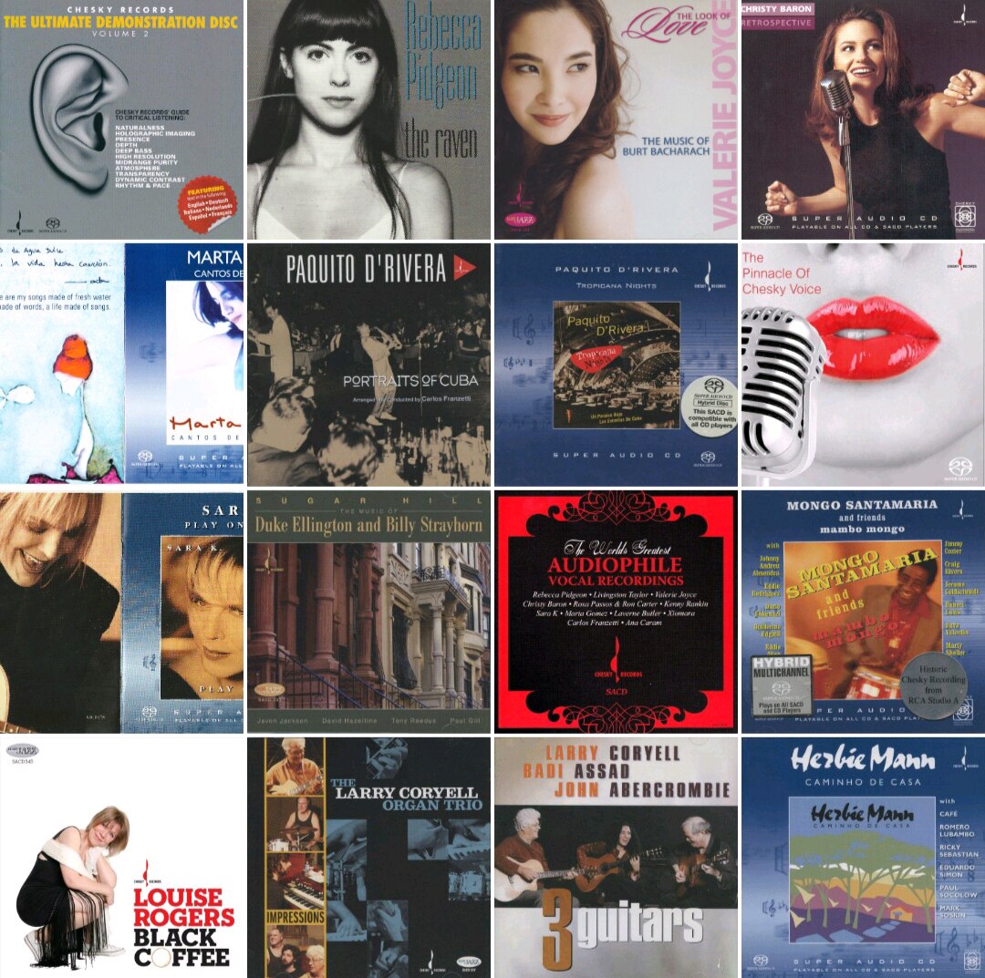 The famous American fever factory Chesky is indeed an odd 56 SACD high bit rate ISO HiRes fever audition disc TAS