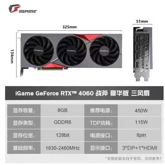 Видеокарта Colorful RTX 3060 Ti Ultra W OC G6X — 8/12 ГБ, трёхвентиляторный разгонный дизайн для 2K-игр