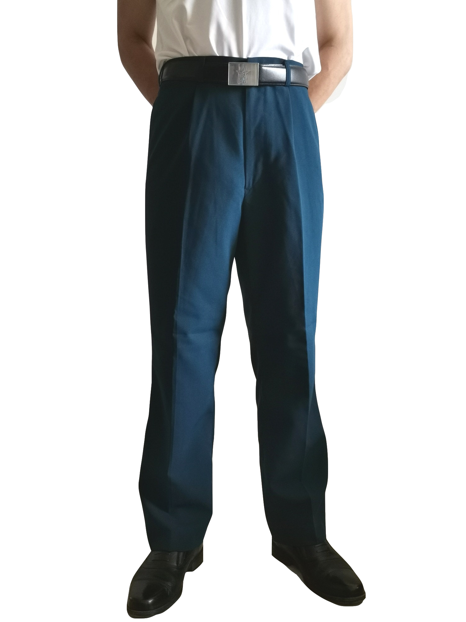 Empty summer trousers blue trousers with back pocket A trousers men's trousers business trousers durable