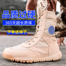 Peacekeeping Boots Man Summer Ultra Light Breathable Mesh Desert Boots High Gang Damping Martin Boots CQB Tactical Land Shoe Boots