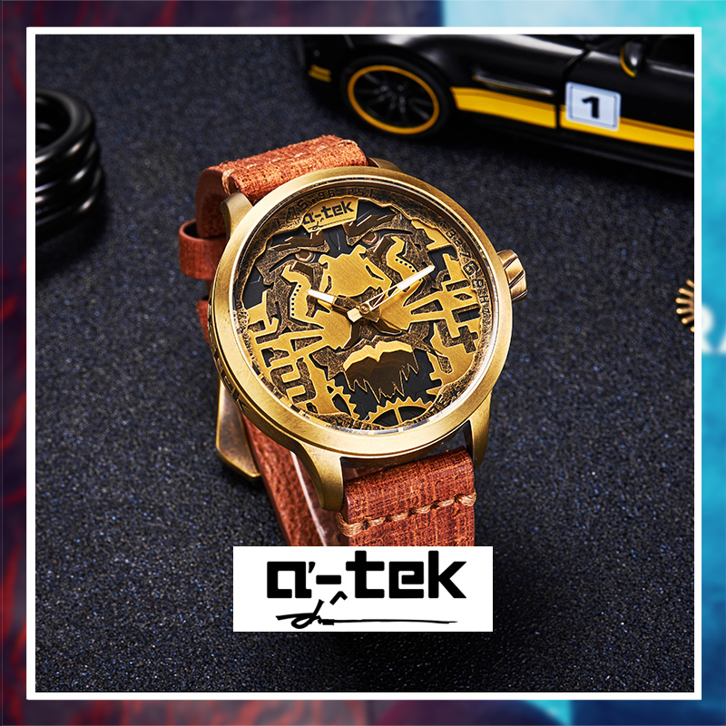 A-Tek European and American A-Tek Sports Men's Watch Quartz Model Mutig Series A1503 g A-Tek European and American A-Tek Sports Men's Watch Quartz Model Mutig Series A1503 g