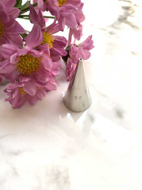 Spot Japanese system MARPOL 0 9mm fine holes text writing framed flower mouth 2S brass plated nickel
