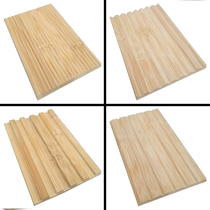 Environmental protection Durable mothproof High quality spot carbonized whole bamboo wave board wall decorative ceiling background wall