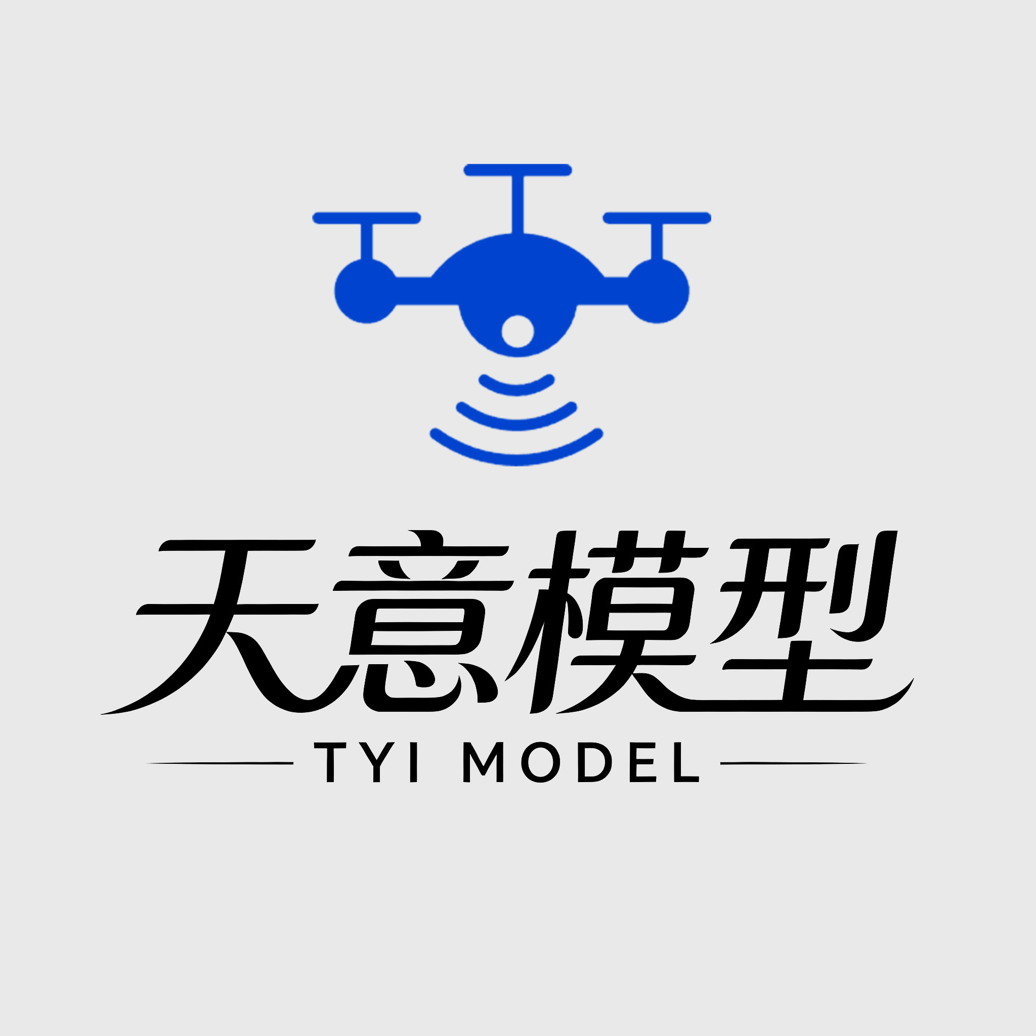 天意模型网店的LOGO