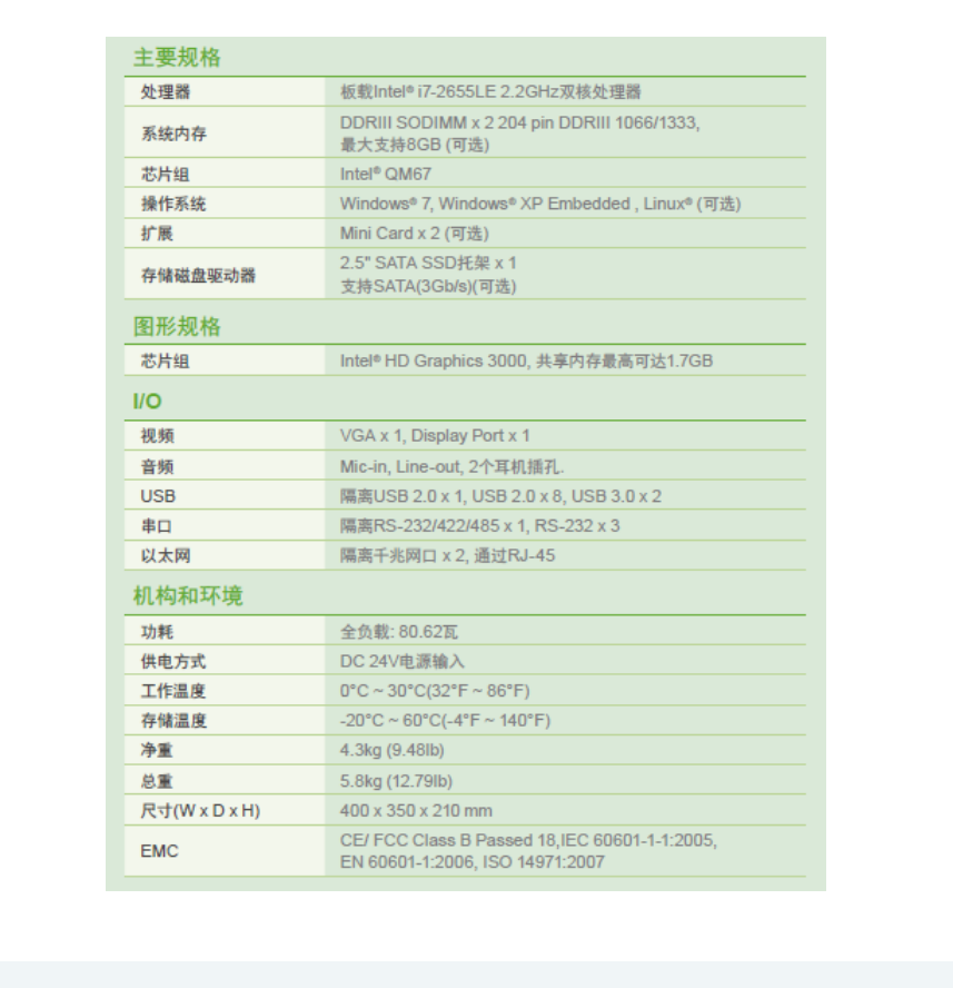 四核 i7 的无风扇医疗级工控机,医用工控机MedPC-2100|医疗级嵌入式分体机-西安睿拓智能科技有限公司