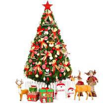 Christmas tree home package encrypted diy luminous large ornaments 2023 new simulated Christmas decoration arrangement