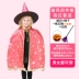 Halloween trẻ em trang phục bé gái áo choàng bé trai áo choàng phù thủy quần áo mẫu giáo khu vực biểu diễn chất liệu đạo cụ 