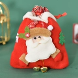 Apple, рождественский декор, ювелирное украшение, креативная льняная сумка для пожилых людей, подарок на день рождения, с медвежатами