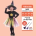 a halloween Halloween trẻ em trang phục phù thủy bé gái trang phục phù thủy quần áo công chúa ma cà rồng trang phục hóa trang anh halloween Trang phục haloween