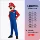 Trang phục Halloween trẻ em, quần áo Mario, cosplay, biểu diễn Super Mario dành cho người lớn, trang phục cha mẹ và con cái