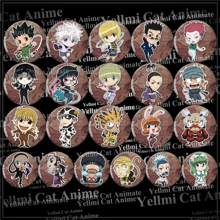Full -time hunter n Hunter 犽 犽 犽 犽 全 全 q q version badge SD mirror spot E