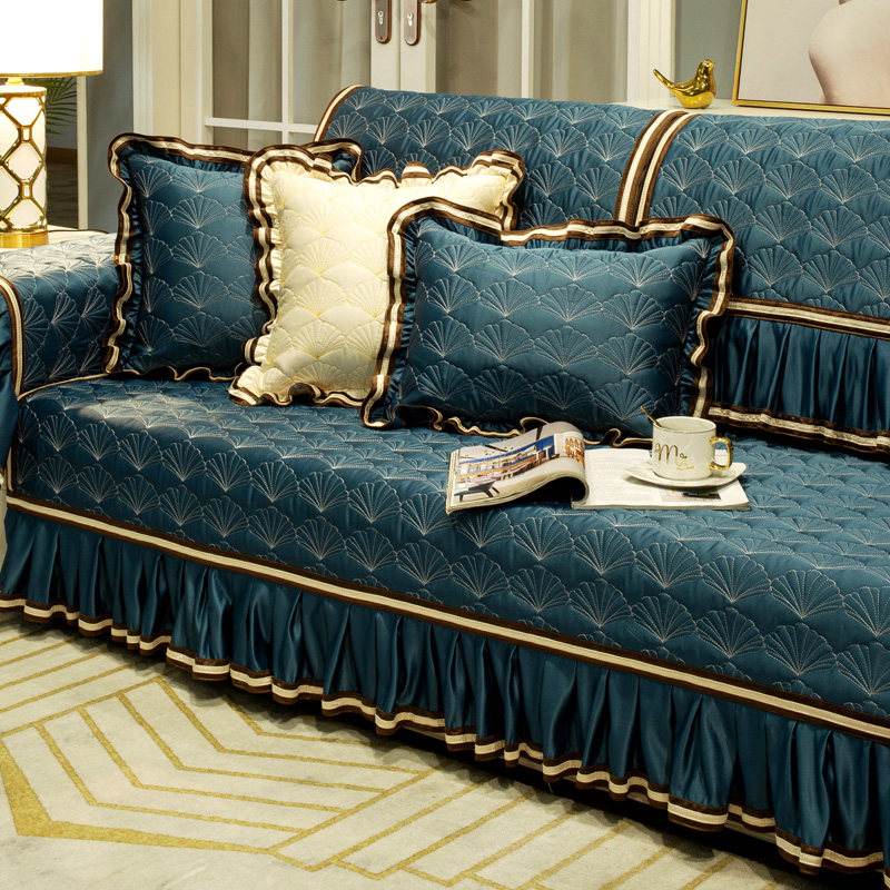 Sofa cushion Nordic simple sofa cover seat cushion by protective shell fabric universal cover towel four seasons universal non-slip mat