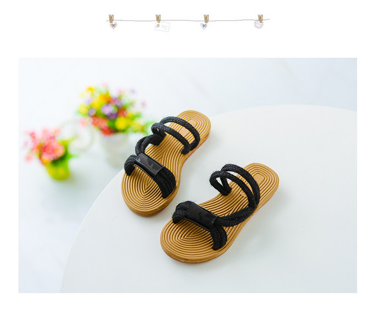 Chaussons enfants en autre pour été - semelle plastique - Ref 1033132 Image 15