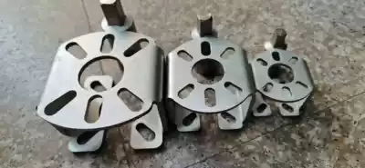 Pneumatic ball valve high platform coupling excessive shaft conversion shaft