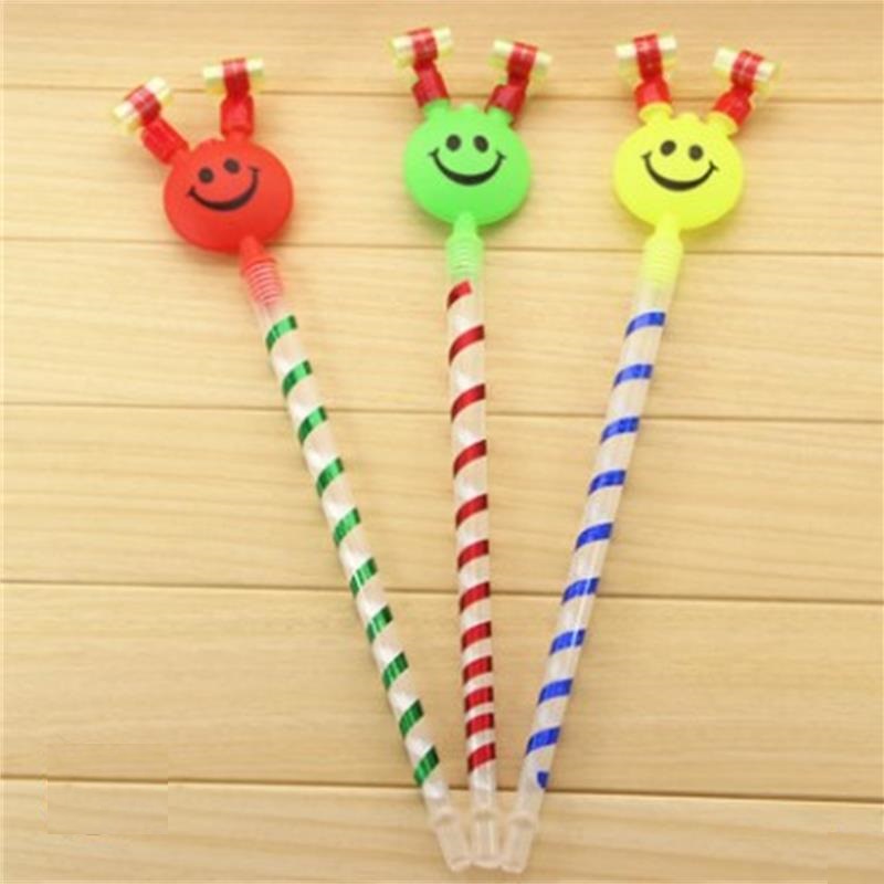 Birthday props kindergarten large size smiley face blowing dragon blowing blowing blowing dragon children's small gift birthday cartoon toys