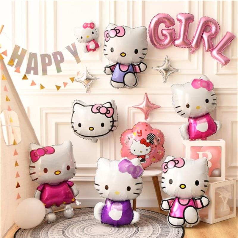 61 Children's Day Balloon Cartoon Toy Hello Living room Decoration Jane about floating baby's birthday smiling face