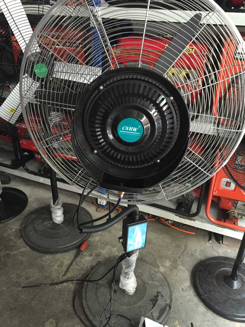 Làm ẩm và làm mát công nghiệp phun điện phụ kiện quạt treo tường sừng ống xả quạt nước sương mù đĩa ly tâm hệ thống phun - Quạt điện quat sac