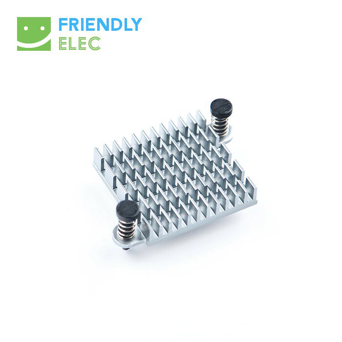 NanoPC-T2 NanoPC-T2 NanoPC-T3 Plus development board aluminum cooling sheet with ear holes 30 * 28mm