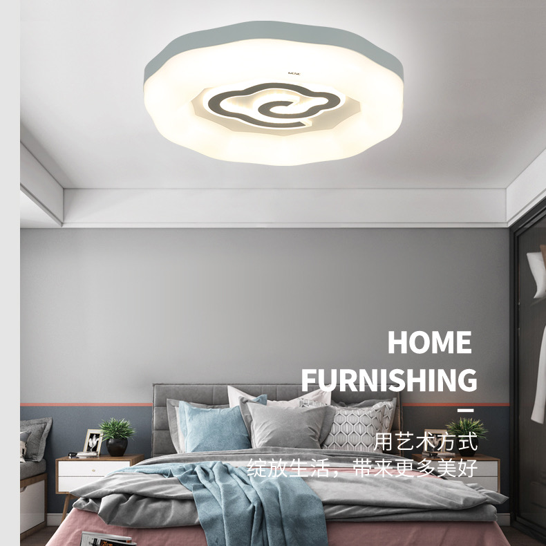 Five-light-color suction dome light minimalist Hyundai wx5220