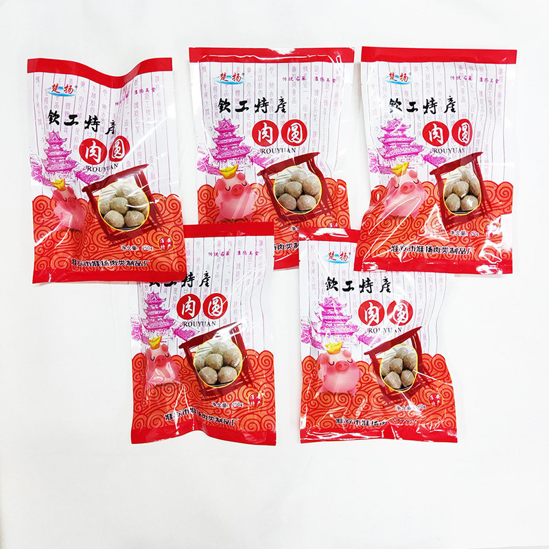 Jiangsu Huai'an Specialty Qingong Meatball Vacuum Packaging New Date Hot Pot Ingredients Authentic Huaiyang Cuisine